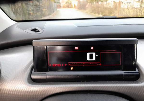 Citroen C4 Cactus cena 37700 przebieg: 104000, rok produkcji 2016 z Michałowo małe 326